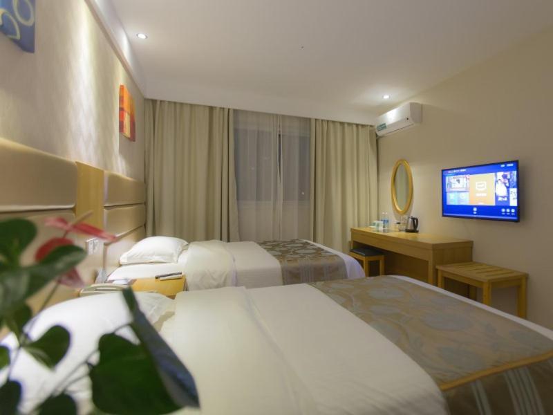 Greentree Inn Jiangsu Xuzhou Jiawang Government Express Hotel Kültér fotó