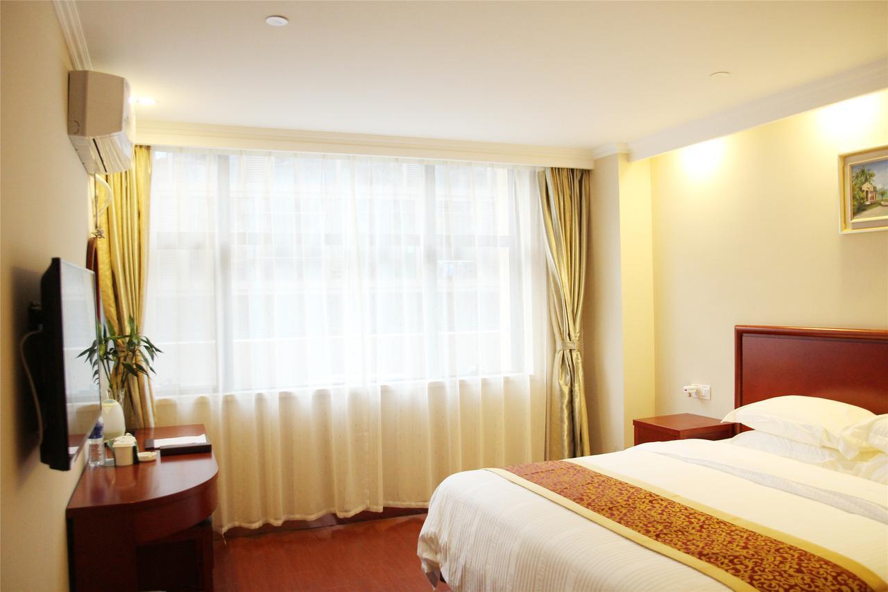 Greentree Inn Jiangsu Xuzhou Jiawang Government Express Hotel Kültér fotó