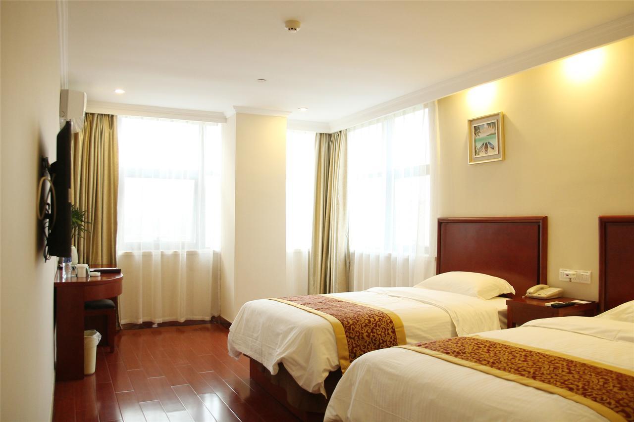 Greentree Inn Jiangsu Xuzhou Jiawang Government Express Hotel Kültér fotó