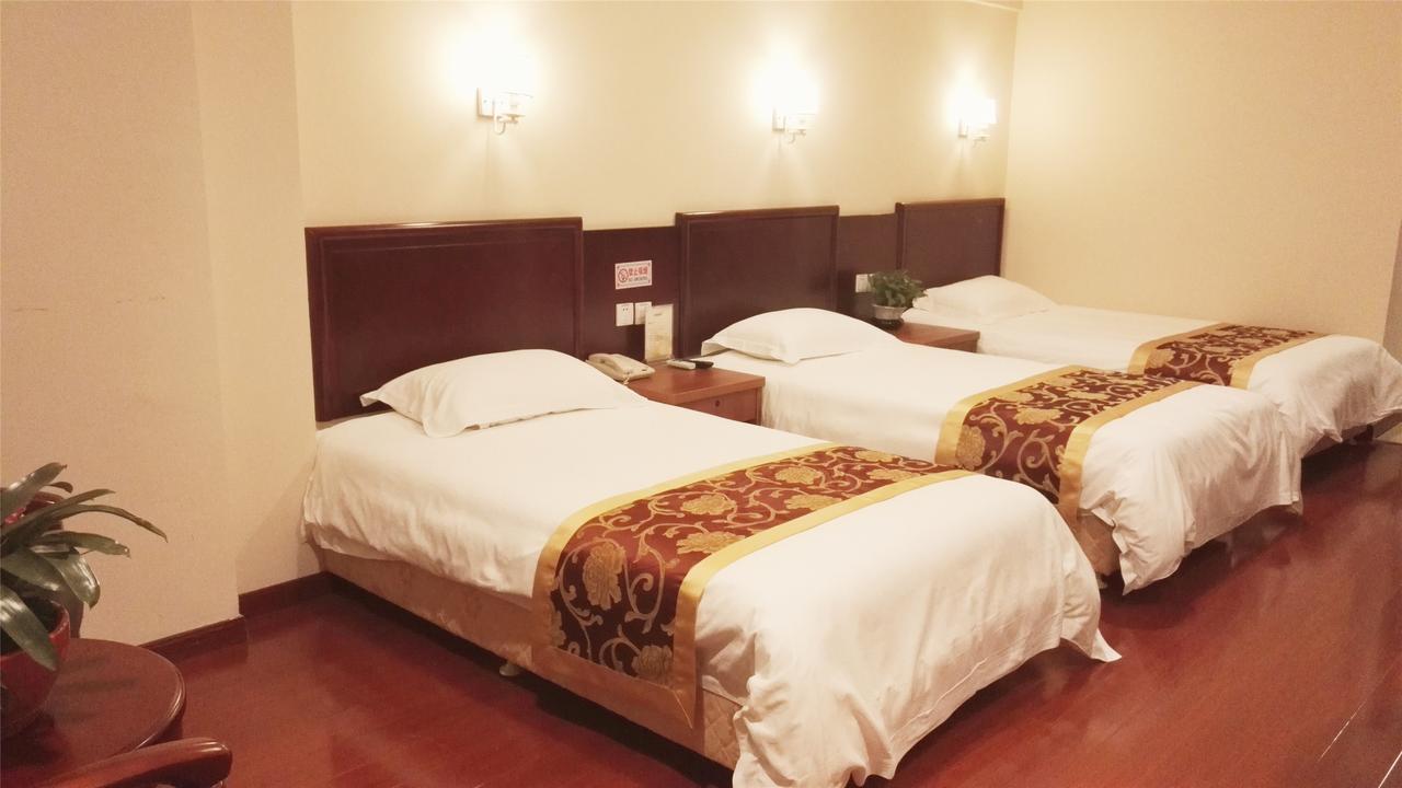 Greentree Inn Jiangsu Xuzhou Jiawang Government Express Hotel Kültér fotó