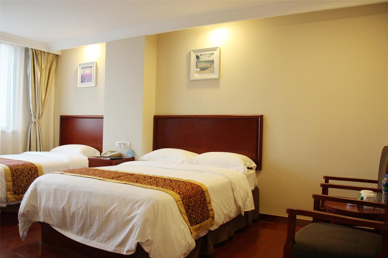 Greentree Inn Jiangsu Xuzhou Jiawang Government Express Hotel Kültér fotó
