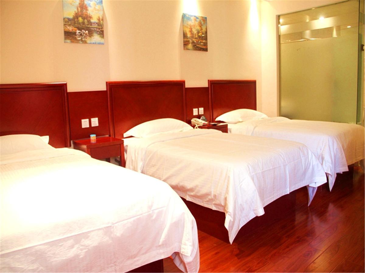 Greentree Inn Jiangsu Xuzhou Jiawang Government Express Hotel Kültér fotó